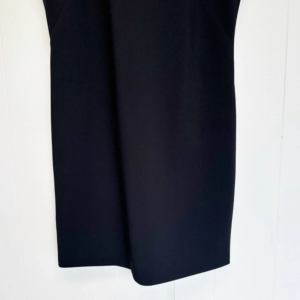 NWT J.CREW Embellished Collard Shift Dress In Stretch Crepe 12 - Picture 6 of 10